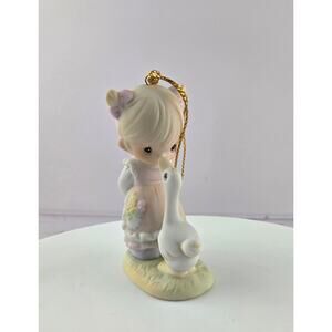 Precious Moments Ornament "Make A Joyful Noise" #522910 1989